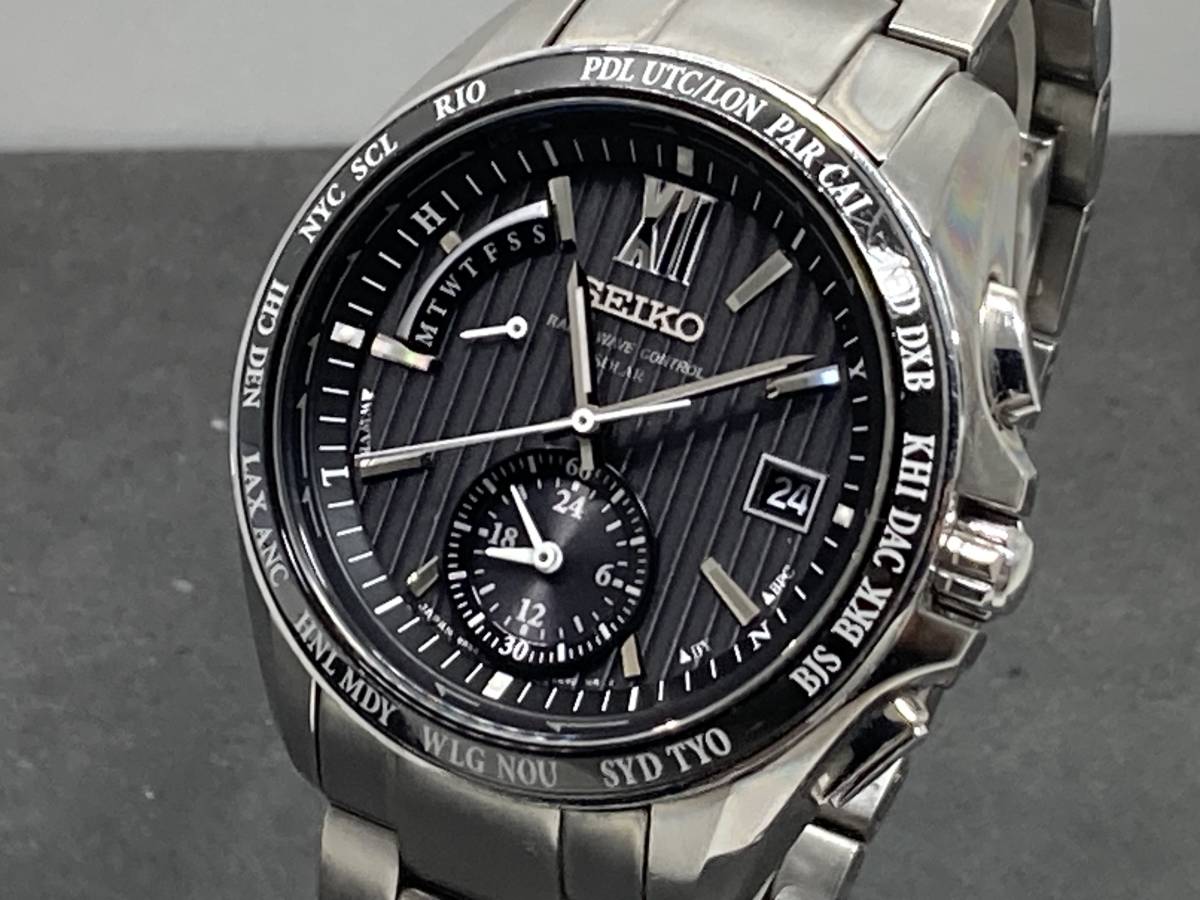 SEIKO BRIGHTZ/セイコー ブライツ ワールドタイム8B54-0AW0-