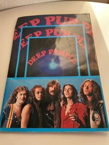 ツアー・パンフレット ディープ・パープル DeepPurple 1975・年 来日・公演 パンフレット コンサート トミー・ボーリン 送料無料 即決