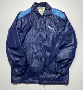 【L】80s Vintage PUMA NYLON Coach Jacket 80年代 ヴィンテージ プーマ ナイロン コーチジャケット ヒットユニオン製 (PMW-115) R1735