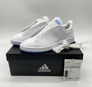 【23.5cm】新品 adidas ADVANCOURT BASE WHITE アディダス アドバンコート ベース ホワイト スニーカー メンズ (FY8634) 2883