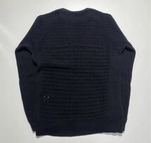 【M】1PIU1UGUALE3 RELAX KNIT BLACK ウノ ピゥ ウノ ウグァーレ トレ リラックス ニット ブラック Y781_画像2