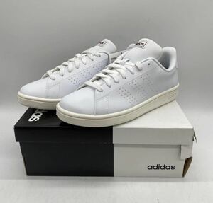 【25cm】新品 adidas ADVANCOURT BASE WHITE アディダス アドバンコート ベース ホワイト メンズ スニーカー (EE7695) 3451