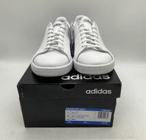 【25cm】新品 adidas ADVANCOURT LEA U WHITE アディダス アドバンコート レザー ホワイト (F36423) 3448_画像2