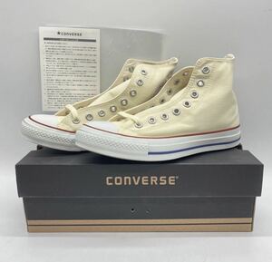 【25cm】新品 CONVERSE ALL STAR HI WHITE コンバース オールスター ハイカット ホワイト インドネシア製 (M9162) 2355