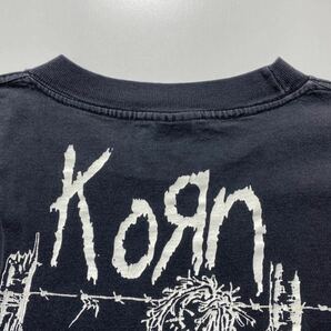 【XL】1990s Vintage Korn Band Print S/S Tee 1990年代 ヴィンテージ コーン バンド プリント 半袖Tシャツ バンドT USA製 R2127の画像5