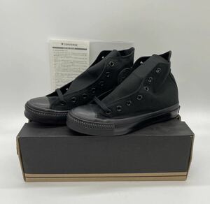 【23.5cm】新品 CONVERSE ALL STAR HI BLACK MONOCHROME コンバース オールスター ハイカット ブラックモノクローム (M3310) 2915