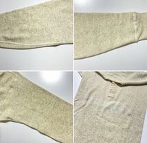 1940s Vintage ONEITA Wool Underwear 40年代 ヴィンテージ オニータ ウール アンダーウェア ヘンリーネック 盾タグ G2016_画像6
