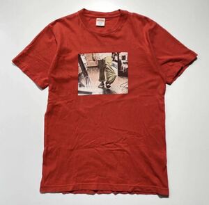 【M】Supreme KIDS JESUS CHRIST WHAT HAPPENED Tee シュプリーム キッズ プリント Tシャツ 半袖Tシャツ レッド G2099