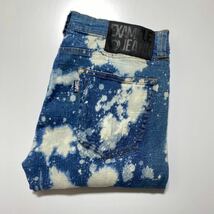 【XL】EXAMPLE SKINNY PANTS BLEACH 2022AW エグザンプル スキニー パンツ ブリーチ デニムパンツ G2231_画像1