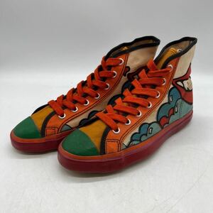 1970s Vintage Peter MAX Hi 1970年代 ヴィンテージ ピーターマックス ハイカット 箱無し 総柄 USA製 4490