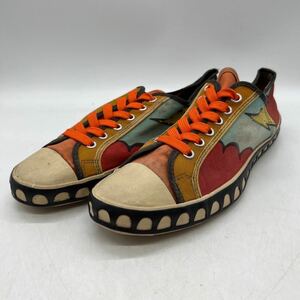 【8】1970s Vintage Peter MAX Low 1970年代 ヴィンテージ ピーターマックス ローカット 総柄 USA製 箱無し 4493