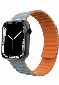 Apple Watch band silicon Apple watch band . absorption type loop sport band magnet 42/44/45/49mm man and woman use 