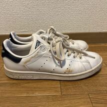 ♪⑦adidas STAN SMITH スタンスミス☆ホワイト×ネイビー 23.5cm☆_画像4