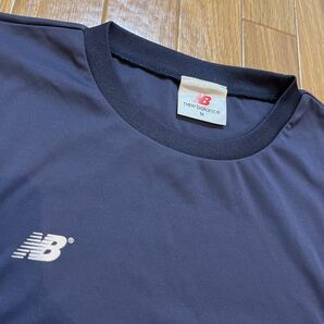 ♪⑦new balance ニューバランス 半袖Tシャツ スポーツウェア☆ネイビー Mサイズの画像2