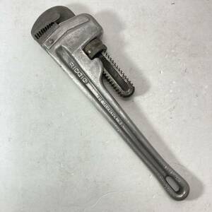 RIDGID アルミ ストレート パイプレンチ パイレン 812 12 工具 配管 整備 DIY 職人 道具 金物