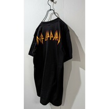 DEF LEPPARD　デフ・レパード　バンドT　新品　ブラック　BC156_画像6