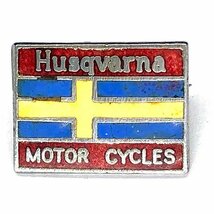 ハスクバーナ ビンテージ ピンバッジ Husqvarna Vintage Pin バイク バイカー スウェーデン Sweden Sverige_画像1