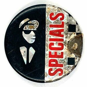 スペシャルズ ビンテージ 缶バッジ SPECIALS Vintage Badge スカ 2トーン バンド ピンズ 音楽 SKA 2Tone Music Band