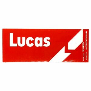 ルーカス ビンテージ デカール LUCAS Vintage Decal ステッカー シール Sticker