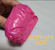 【かわいい】いちご製作キット(赤orピンク) 8セット カラーポリ袋 保育園_画像5