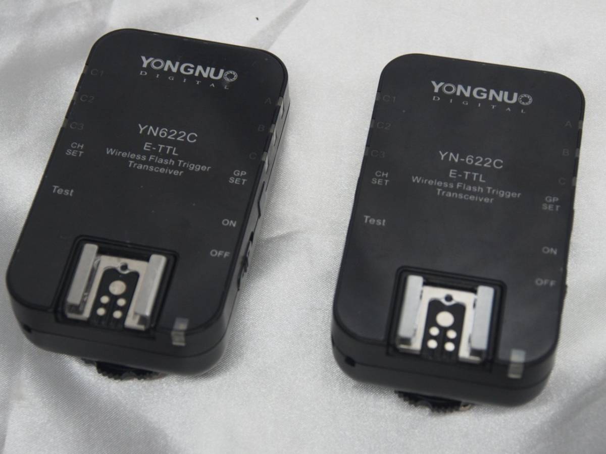 YONGNUO YN-622C ワイヤレス フラッシュトリガー canon 2個
