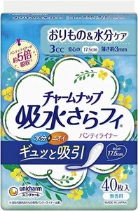 ◆ ユニ・チャーム チャームナップ　吸水さらフィ　3cc 17.5cm バラ売り ⑥ ◆