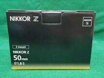 ★メーカー保証付★未開封品★Nikon ニコン NIKKOR Z 50mm f/1.8 S ★Zマウント★標準単焦点レンズ★_画像1