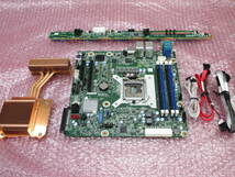 NEC Express5800/R110h マザーボード / GIGABYTE GA-6KASV2 REV:1.0 / LGA1151 / DDR4 / Back panel board + CPUヒートシンク / No.Q572_画像1