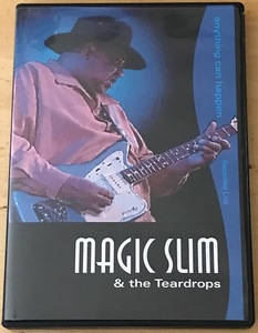 Magic Slim & The Teardrops マジック・スリム Anything Can Happen Live At Sierra Nevada Brewery 2005 DVD 中古 BLUES ライヴ映像