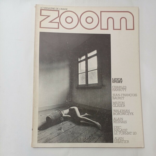 zaa-484♪フランス写真専門誌【ZOOM】 MAGAZINE No24 1974年　ライカの歴史(LEICA STORY) CHARLES HARBUTT作品他