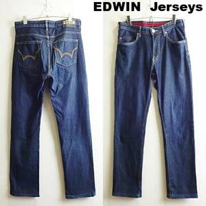  быстрое решение * без доставки * Edwin Jerseys ER403 W78cm распорка стрейч Denim темно-синий EDWIN G163