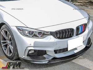 P STYLE カーボンフロントリップスポイラー 2014-2016 BMW F32 F33 F36 428i 435i JPM Mスポ用