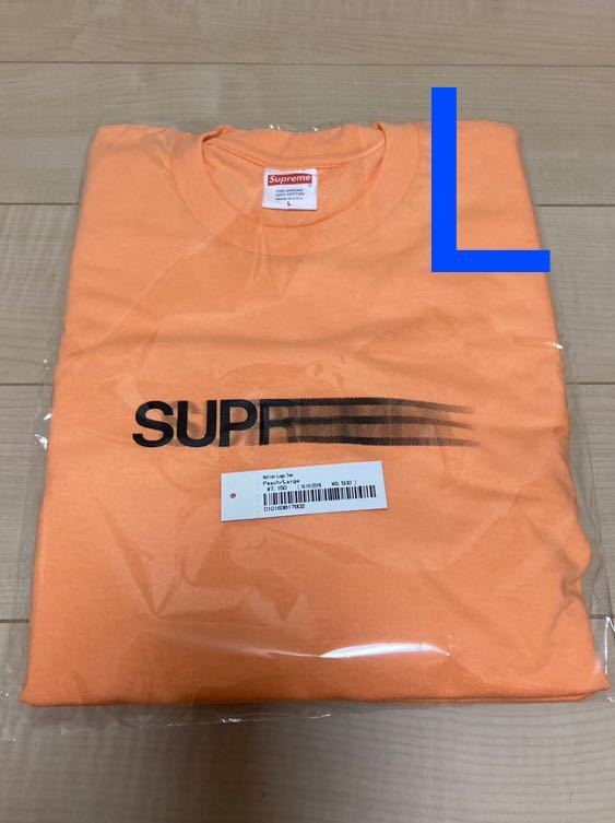 販売値下げ - supreme Motion Logo Tee peach Sサイズ 新品 - 激安 店