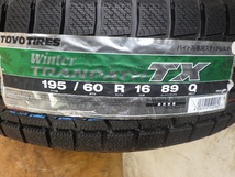 ★条件付き送料無料 【195/60R16】 未使用★TOYO トーヨー winterTRANPATH TX ★2020年★1本★在庫処分！_画像2