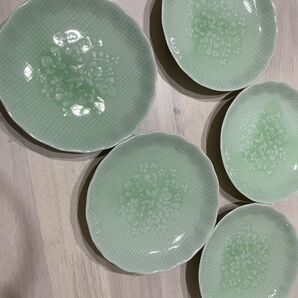 有田焼 取り皿 プレート 皿 5点セット 陶器