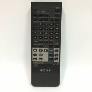 ★動作確認済、保証付★SONY ソニー 純正 CDP-C535用 オーディオ リモコン RM-D535