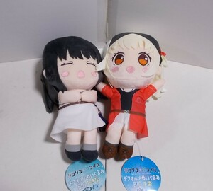 システムサービス リコリス・リコイル デフォルメぬいぐるみBIG たきな+千束 2点セット