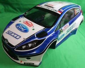 京商 1/9 Ford Fiesta S2000 DRX 塗装済完成ボディ TRB175