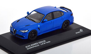 solido 1/43 Alfa Romeo Giulia Quadrifoglio　ブルー　アルファロメオ　ジュリア