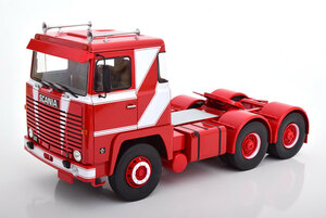 Road Kings 1/18 Scania LBT 141 1976 red white　ダイキャスト製　スカニア　トレーラーヘッド