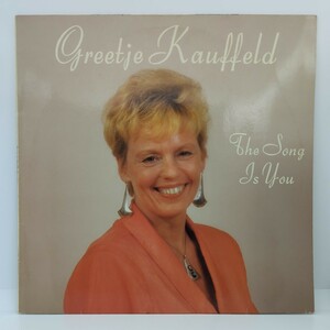 LP レコード オランダ盤 オリジナル Greetje Kauffeld The Song Is You / Munich Records BM 150258