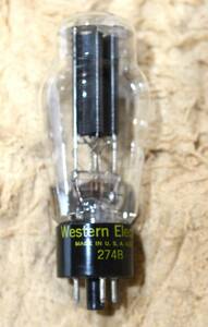 希少　Western Electric ウエスタンエレクトリック　274B　整流管 1本