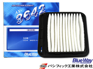 パレット MK21S ラパン HE22S エアエレメント エアー フィルター クリーナー ターボ車 パシフィック工業 BlueWay