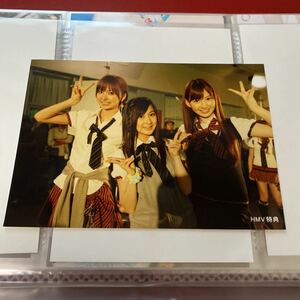 AKB48 涙サプライズ HMV 店舗特典 生写真 篠田麻里子 小嶋陽菜 小野恵令奈 こじはる えれぴょん