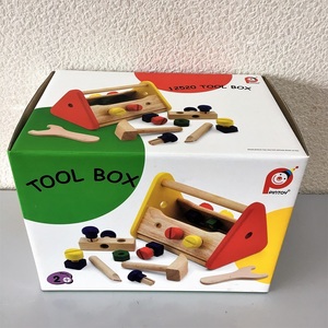 【中古】知育玩具 PINTOY 「TOOL BOX12520」