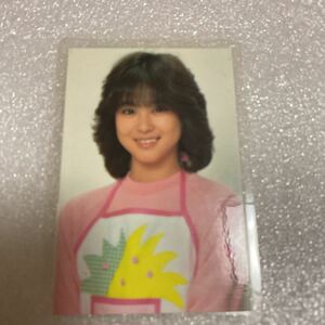 □松田聖子 ラミネートカード サンミュージック 山勝⑥