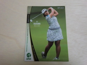 EPOCH 2022 JLPGA　No.13　鈴木愛　女子ゴルフ　OFFICIAL TRADING CARDS