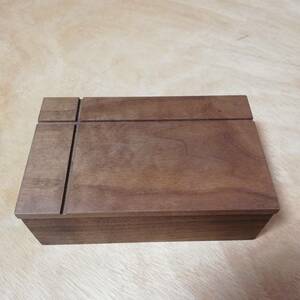  walnut purity accessory case 16.5cm×10cm×5.3cm case toolbox adjustment box letter case collection tree 