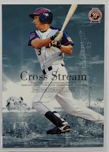 田口壮/清水直行 2010 BBM Cross Stream プロモカード　オリックス　横浜