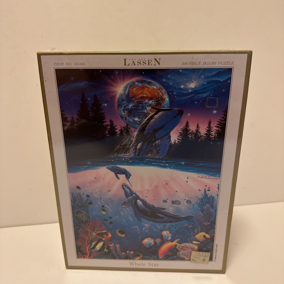 LASSEN whale star whale star jigsaw puzzle 500 pieces, toy, game, puzzle, jigsaw puzzle